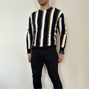 Zara Striped Knit Long Sleeve